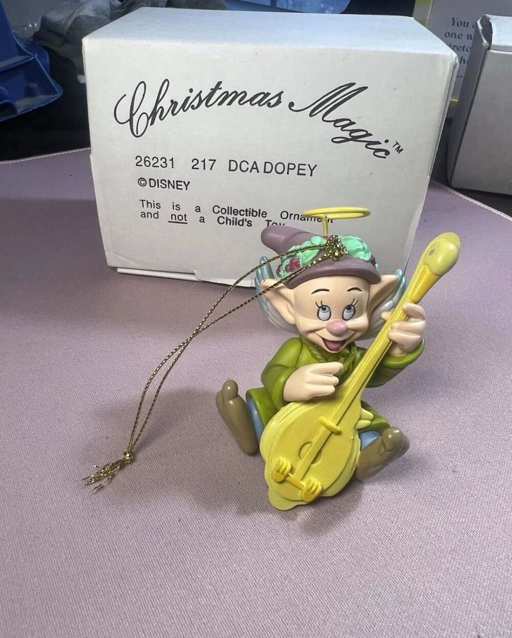 Grolier Disney Christmas Magic Dopey Ornament 26231 217